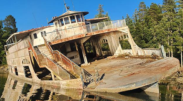Old ferry hull Baytown Texas maritime history — family law attorney Houston TX serving Baytown